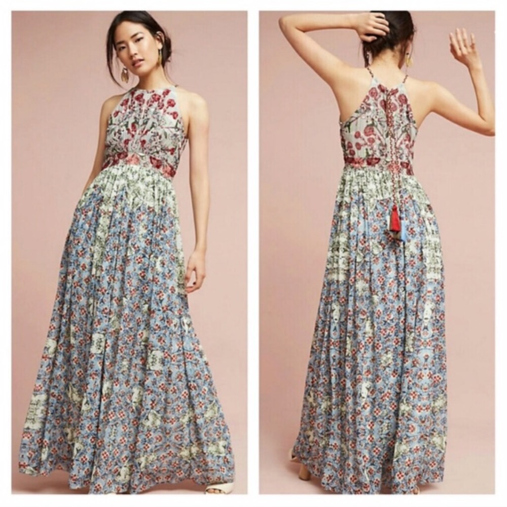 Anthropologie Bhanuni by Jyoti Adelise Maxi Dress